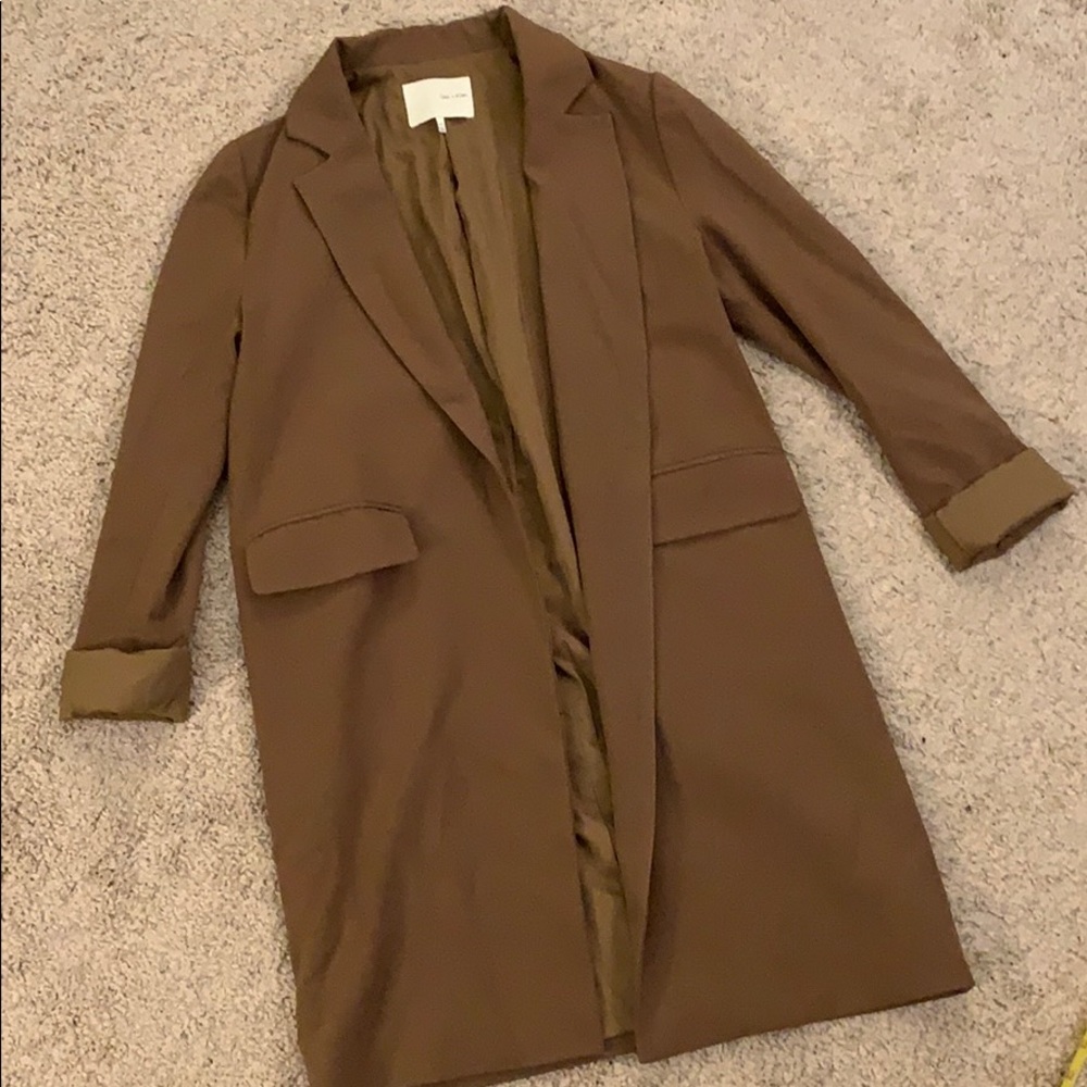Oak + Fort long blazer